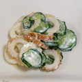 だいきママ2010's cooksnap of when they made 胡瓜と竹輪のマヨわさ サラダ.