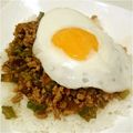 マイニチカレー's cooksnap of when they made ピリ辛！野菜たっぷりオリエンタル丼.