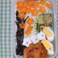 がるばんぞママ's cooksnap of when they made 満開　ღ さくらのお弁当 ღ.