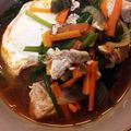 くみっくぅ☆'s cooksnap of when they made 脂肪燃焼★豆腐のキムチスープ.