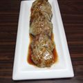 魔女鈴's cooksnap of when they made 椎茸の器で鶏つくね風.