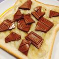 ノエル・ギャラガー's cooksnap of when they made ◉チョコバナナ トースト.