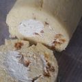 hiroyomegu's cooksnap of when they made ピーナッツバターのロールケーキ.