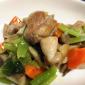 錦織些叉's cooksnap of when they made 鶏肉と舞茸と野菜の炒め物.
