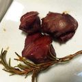 錦織些叉's cooksnap of when they made 砂肝の赤ワインハーブ煮.