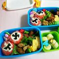 ははは母's cooksnap of when they made ニンニンジャー＊キャラ弁＊お寿司.