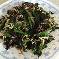 JJ大好き♥'s cooksnap of when they made ほうれん草のじゃこ海苔炒め.