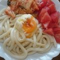 クックCPS7HB☆'s cooksnap of when they made トマトとキムチうどん.