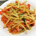 ♪らぶ's cooksnap of when they made 節約♪大根の皮のきんぴら.
