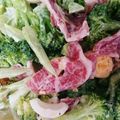 ハヤブサcoffee's cooksnap of when they made 生ハムブロッコリー卵サラダ.