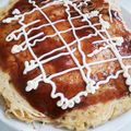 mioly's cooksnap of when they made 簡単ランチ★もちもち素麺のお焼き.
