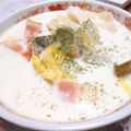 しゃむ伯爵's cooksnap of when they made ほっこりあったか白菜とあさりの豆乳スープ.