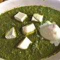 もげ634's cooksnap of when they made パラクパニール、ホウレン草＆チーズカレー.