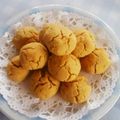 taako1552's cooksnap of when they made ☆HMで簡単ちんすこう(きなモン)☆.