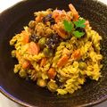 はあとっこっこ's cooksnap of when they made ツナカレーの彩りマカロニサラダ♪.