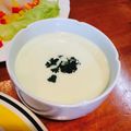 moca1012's cooksnap of when they made 枝豆のクリーミースープ.