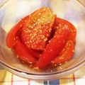peanut32m's cooksnap of when they made 簡単トマトだけ☆さっぱりサラダ.
