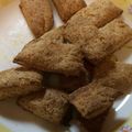 ヤンバルクイな's cooksnap of when they made ヘルシー☆高野豆腐でハートのラスク.
