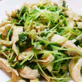 Lady_Leda's cooksnap of when they made 蒸し鶏と豆苗の香味和え.