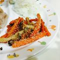 ★くらしほの★'s cooksnap of when they made 大好き☆しめじ人参のたらこバター醤油炒め.