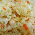くたんこ's cooksnap of when they made なんとなく冷凍エビピラフ風.