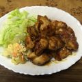 ハルかあちゃん's cooksnap of when they made 鶏肉のカレー風味照り焼き.