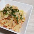 アクセル☆'s cooksnap of when they made ジャガイモとたらことシラスのバター醤油.