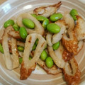 ちさとろさく's cooksnap of when they made お弁当に♪ちくわと枝豆のマヨごま塩味.