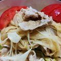 ともとものん's cooksnap of when they made 簡単さっぱり 冷しゃぶうどん.