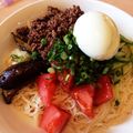 ☆まなまな☆'s cooksnap of when they made 焼肉のタレで夏野菜そうめん☆.
