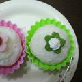まなかmama's cooksnap of when they made ＊キャラ弁＊　カップケーキ♡.