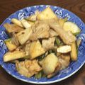 mrpostman's cooksnap of when they made カブと豚バラ肉の炒め物.