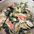 クックDUTSQ0☆'s cooksnap of when they made ほうれん草と玉子のポンマヨサラダ.
