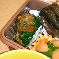 ぁ-たん's cooksnap of when they made お弁当に♪ミートボールとほうれん草.