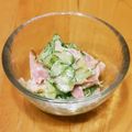 りしゅっち's cooksnap of when they made 胡瓜とハムのレモンマヨサラダ.