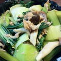 うっち～H's cooksnap of when they made ご飯がすすむ２★青梗菜とツナの炒め煮★.