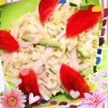 Emiii28's cooksnap of when they made 半端野菜でキャベツの千切りサラダ.