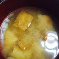 あこ♪あき's cooksnap of when they made 厚揚げ・長ネギのみそ汁.