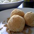 boricco's cooksnap of when they made レンジで簡単！翌日ももちもちおから団子♪.