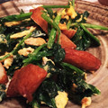 ぴよんぬ1980's cooksnap of when they made ちょー簡単っ‼ほうれん草の卵とじ.