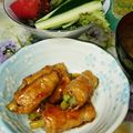 taminobu's cooksnap of when they made アスパラの豚バラ巻き.