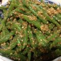 ななぶちこ's cooksnap of when they made さやいんげんのごま味噌あえ.