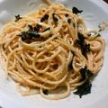 にこパンマン：）'s cooksnap of when they made いか明太スパゲティ＠まもる風.