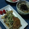 ベルゴンチョコグー's cooksnap of when they made ふわふわ豆腐ハンバーグ＊幼児食にも◎.