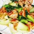 みぃこm's cooksnap of when they made 鶏肉とチンゲン菜の中華炒め.
