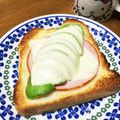 YUKIKI☆'s cooksnap of when they made 美容にも◎アボガトハムチーズトースト♪.