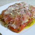 nasubeam's cooksnap of when they made 完熟トマト＆生ハム★イタリアンサラダ★.