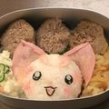 deruo's cooksnap of when they made スイートプリキュア♪ハミィ（キャラ弁）.