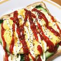 ニャゴママ's cooksnap of when they made ふわふわ♡スクランブルエッグトースト.