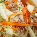 ゆっちょん1017's cooksnap of when they made 白菜と人参と豚こま切れ肉の簡単炒め.